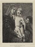 The Virgin and Child and St John-Charles Verlat-Giclee Print