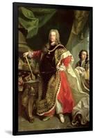 Charles VI, Holy Roman Emperor Wearing the Robes of the Order of the Golden Fleece-Johann Gottfried Auerbach-Framed Giclee Print