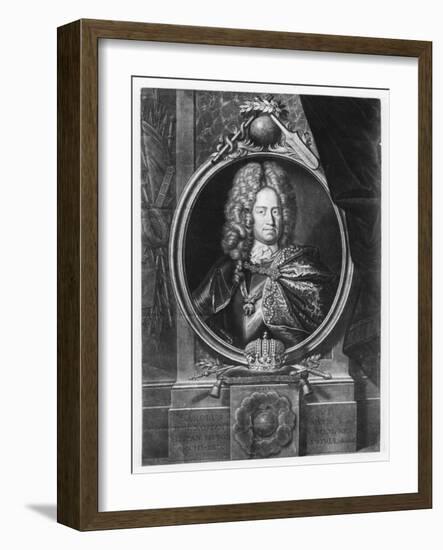 Charles VI, Holy Roman Emperor-Bernhard Vogel-Framed Giclee Print