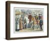 Charles VI of France and Henry V of England welcomed by the clergy, Paris, 1420 (1864)-James William Edmund Doyle-Framed Giclee Print