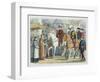 Charles VI of France and Henry V of England welcomed by the clergy, Paris, 1420 (1864)-James William Edmund Doyle-Framed Giclee Print