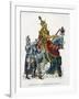 Charles VII, King of France, on Horseback in Full Armour, 15th Century (1882-188)-Gautier-Framed Giclee Print