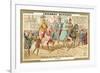 Charles VII of France and Joan of Arc Entering Paris-null-Framed Giclee Print