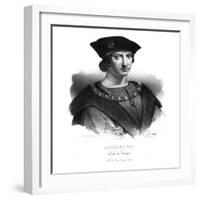 Charles VIII, King of France, (c1820s)-Maurin-Framed Giclee Print