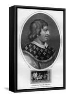 Charles VIII, King of France-J Chapman-Framed Stretched Canvas