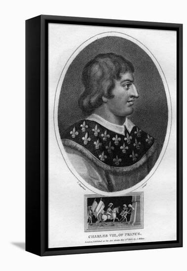 Charles VIII, King of France-J Chapman-Framed Stretched Canvas