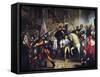 Charles VIII of France Arriving in Florence, November 17, 1494, 1829-Giuseppe Bezzuoli-Framed Stretched Canvas