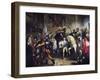 Charles VIII of France Arriving in Florence, November 17, 1494, 1829-Giuseppe Bezzuoli-Framed Giclee Print