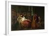 Charles VIII Visits Gian Galeazzo Sforza at Pavia in 1494, 1816-1818-Pelagio Palagi-Framed Giclee Print
