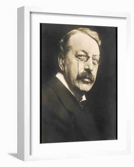 Charles Villiers Stanford British Composer Conductor and Teacher Born in Dublin-null-Framed Photographic Print