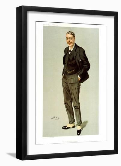 Charles Villiers STANFORD in Vanity Fair by Spy-Leslie Matthew Ward-Framed Giclee Print