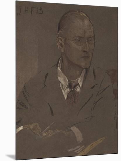 Charles Voysey, English Architect and Designer-John Henry Frederick Bacon-Mounted Giclee Print