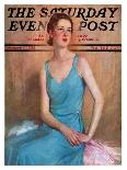 "Svelte in Black," Saturday Evening Post Cover, October 13, 1934-Charles W. Dennis-Giclee Print