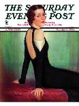 "Svelte in Black," Saturday Evening Post Cover, October 13, 1934-Charles W. Dennis-Giclee Print