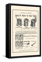 Charles W. Packer's Ice Cream Freezers-null-Framed Stretched Canvas