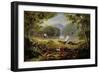 Charles Waterton Capturing a Cayman, 1825-26-Captain Edward Jones-Framed Giclee Print