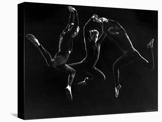 Charles Weidman, Jose Limon and Lee Sherman Dancing Centaurs at Gjon Mili's Studio-Gjon Mili-Stretched Canvas