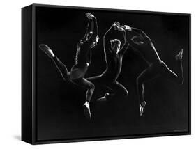 Charles Weidman, Jose Limon and Lee Sherman Dancing Centaurs at Gjon Mili's Studio-Gjon Mili-Framed Stretched Canvas