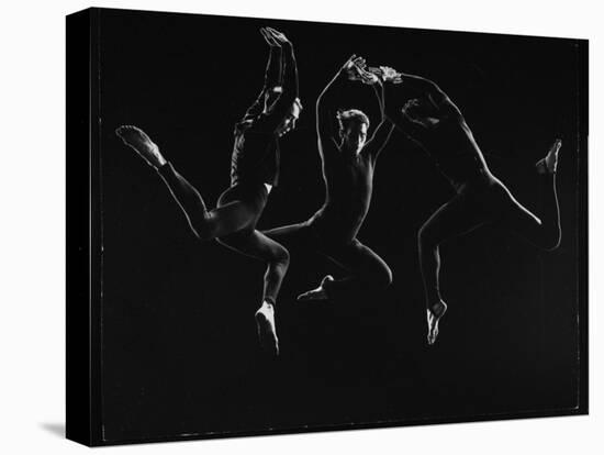 Charles Weidman, Jose Limon and Lee Sherman Dancing "Centaurs" at Gjon Mili's Studio-Gjon Mili-Stretched Canvas