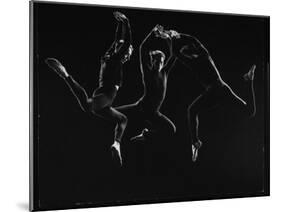 Charles Weidman, Jose Limon and Lee Sherman Dancing "Centaurs" at Gjon Mili's Studio-Gjon Mili-Mounted Premium Photographic Print