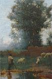 The Shepherd-Charles Wellington Furse-Stretched Canvas