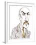 Charles Widor, French composer, organist, and teacher, caricature-Neale Osborne-Framed Giclee Print