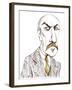 Charles Widor, French composer, organist, and teacher, caricature-Neale Osborne-Framed Giclee Print