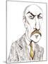 Charles Widor, French composer, organist, and teacher, caricature-Neale Osborne-Mounted Giclee Print