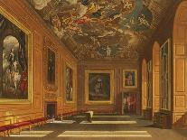 The Great Staircase at Kensington Palace from Pyne's Royal Residences, Engraved by Richard Reeve-Charles Wild-Giclee Print