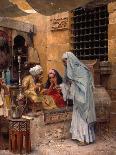 In the Bazaar-Charles Wilda-Stretched Canvas