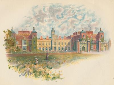 'Hatfield House, Hertfordshire - South Front', c1890
