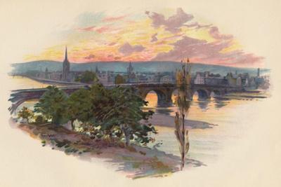 'Perth, from Bridge End', 1907, (c1890)