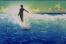 Surf Riders Hawaii-Charles William Bartlett-Art Print