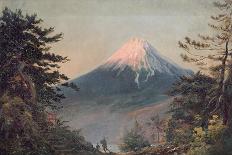 A View of Mount Fusiyama with Figures in the Foreground-Charles Wirgman-Giclee Print