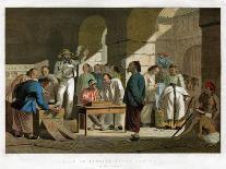 Sale of English Goods, Canton, 1858-Charles Wirgman-Mounted Giclee Print