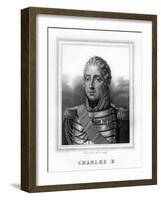 Charles X, King of France, 19th Century-Perrot-Framed Giclee Print