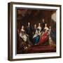Charles XI’s Family With Relatives From the Duchy Holstein-Gottorp, 1691-David Klocker Ehrenstrahl-Framed Giclee Print