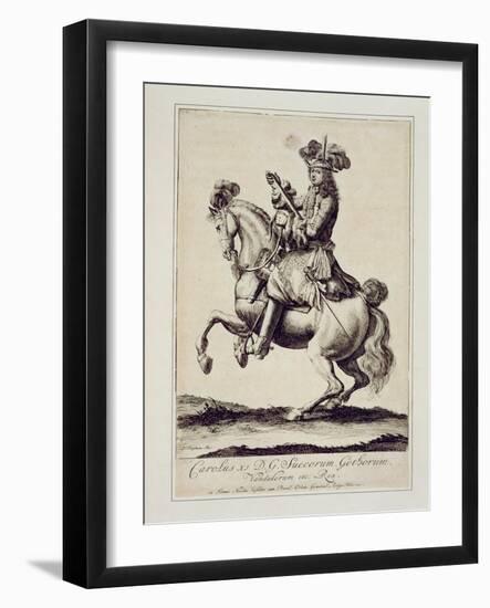 Charles Xi-Pieter Stevens or Stephani-Framed Giclee Print