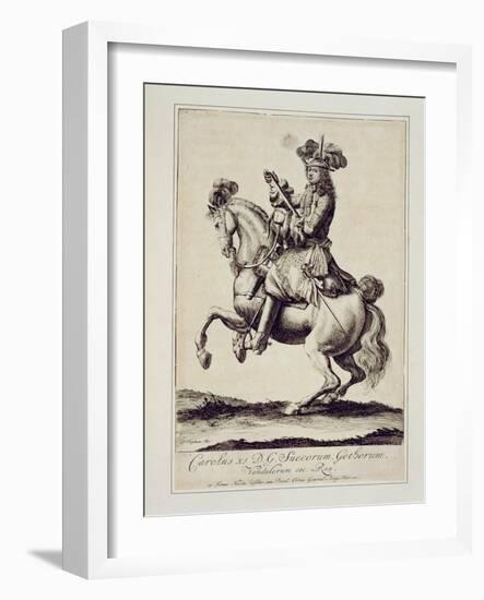 Charles Xi-Pieter Stevens or Stephani-Framed Giclee Print