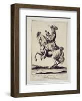 Charles Xi-Pieter Stevens or Stephani-Framed Giclee Print