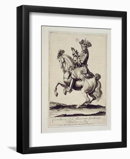 Charles Xi-Pieter Stevens or Stephani-Framed Giclee Print