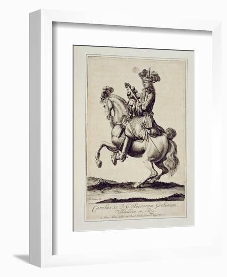 Charles Xi-Pieter Stevens or Stephani-Framed Giclee Print