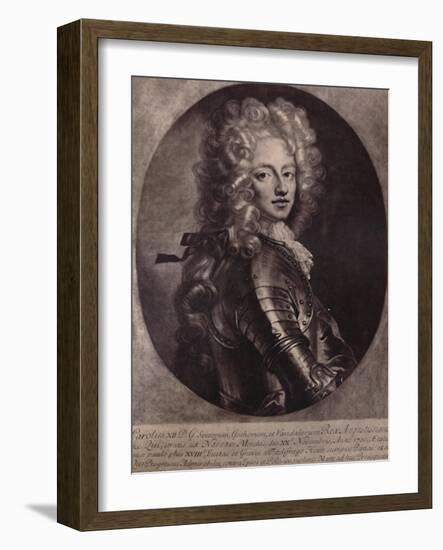 Charles XII, King of Sweden, c1700 (1894)-John Smith-Framed Giclee Print