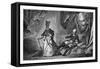 Charles XII of Sweden and the Grand Vizier, 1709-1713-Wilson-Framed Stretched Canvas