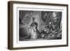 Charles XII of Sweden and the Grand Vizier, 1709-1713-Wilson-Framed Giclee Print