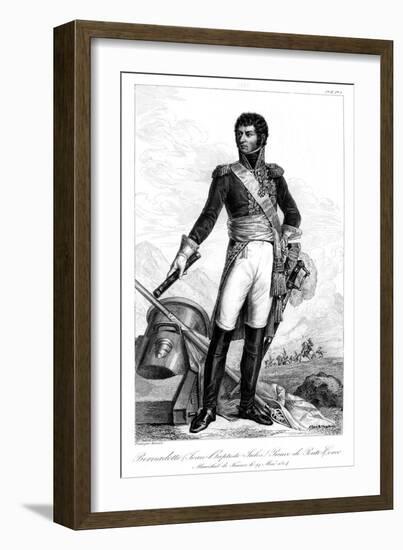 Charles XIV John of Sweden (1763-184), King of Sweden, 1839-Francois Pigeot-Framed Giclee Print