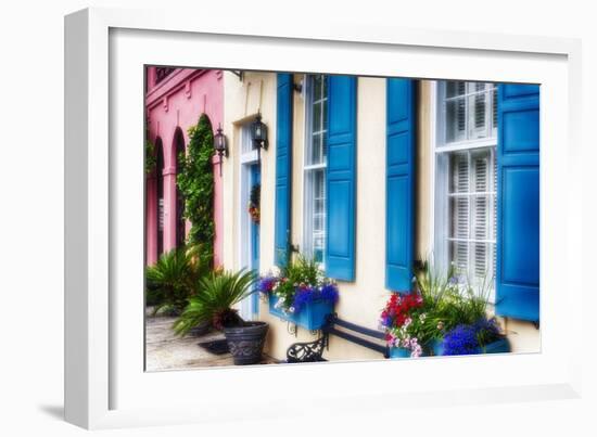 Charleston Colors IV-George Oze-Framed Photographic Print