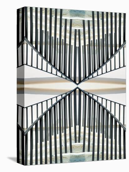 Charleston Geometric Abstract-Steven Maxx-Stretched Canvas