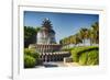 Charleston Pineapple Fountain-George Oze-Framed Photographic Print