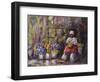 Charleston, SC Basket Lady-Sarah Davis-Framed Giclee Print